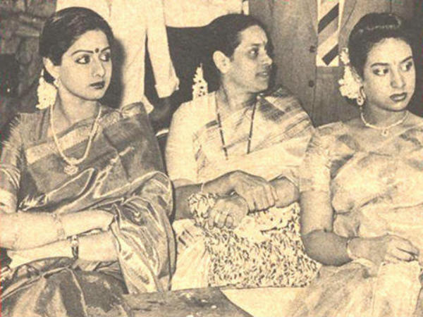 తల్లి మరణం తర్వాత శ్రీదేవికి శ్రీలత సపోర్టు