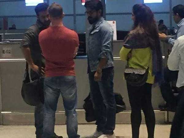 యూఎస్‌లో ట్రయల్ షూట్