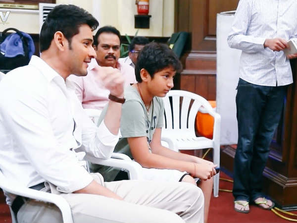 RamCharan and Sitara at Bharat Assembly 