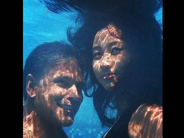 ఫస్ట్ టైమ్ అండర్ వాటర్