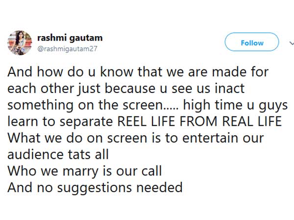 ఘాటుగా స్పందించిన రష్మీ