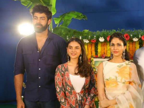 అదితి రావుతో జంటగా