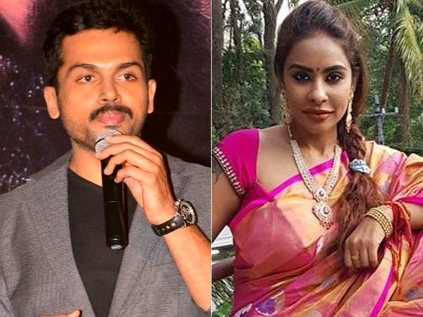 శ్రీరెడ్డి ఇష్యూపై కార్తి రియాక్షన్