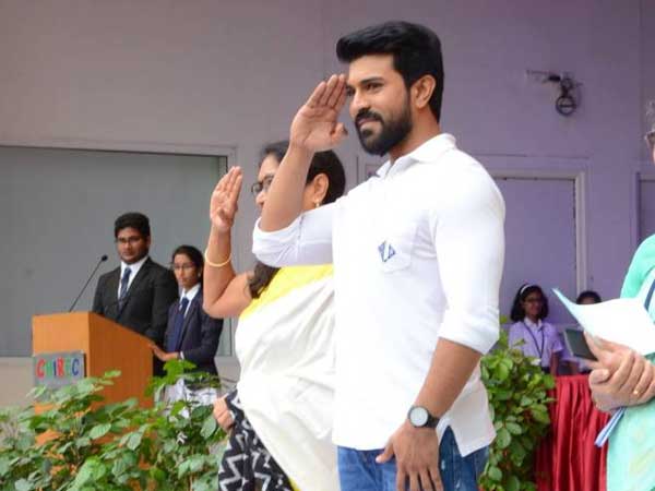 జ్ఞాపకాలను గుర్తు చేసుకున్న చరణ్