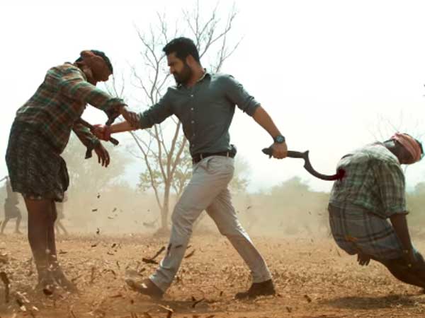 అరవింద సమేత టీజర్: కంట బడ్డావా కనికరిస్తానేమో.. ఎంట బడ్డానా నరికేస్తానబ్బా, ఎన్టీఆర్ చంపేశాడు!