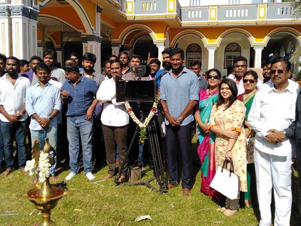 Actor Vishal, Raasi Khanna starrer AYOGYA started