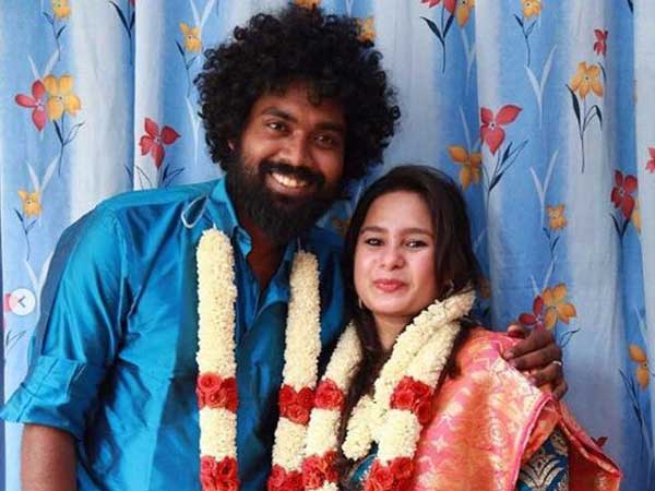 బిగ్‌బాస్ నుండి ఎలిమినేట్ అయ్యాడు.... నేడు ప్రియురాలిని పెళ్లాడాడు (ఫోటోస్)