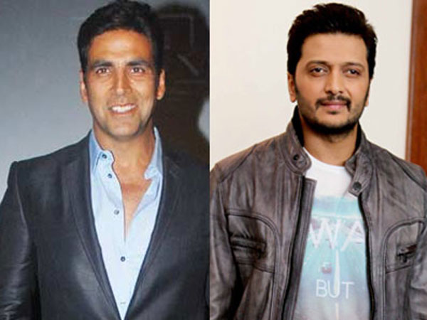 అక్షయ్ కుమార్, రితేష్ దేశ్ ముఖ్ సెట్స్‌లో లేరు