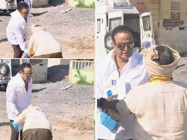 బాలయ్య కాళ్ళు మొక్కుతున్న నిరుపేద.. ఫోటో వైరల్, మళ్ళీ హాట్ టాపిక్.. కారణం ఇదే!