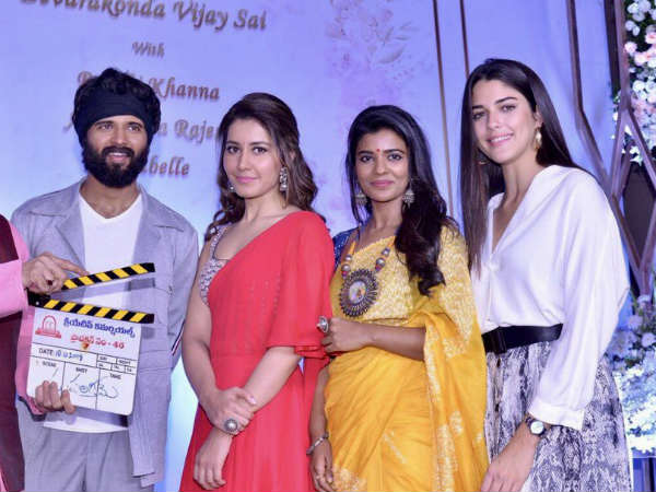 ముగ్గురు హీరోయిన్లతో 