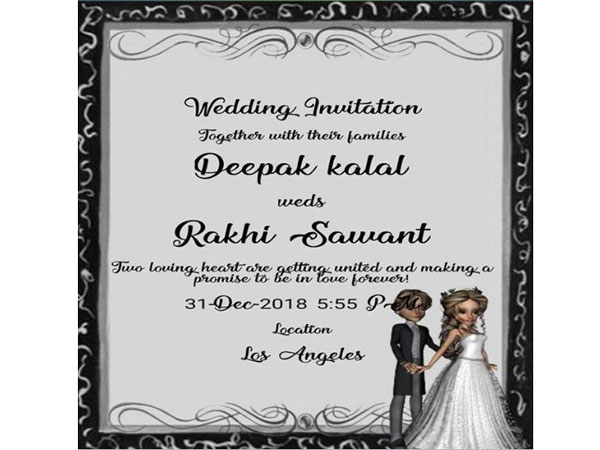 ఇన్స్‌టాగ్రామ్‌లో వెడ్డింగ్ కార్డు