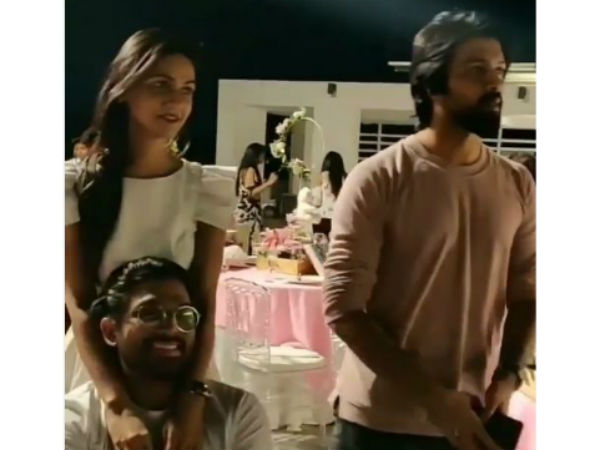  బేబీ షవర్ పార్టీలో అల్లు అర్జున్, స్నేహారెడ్డి