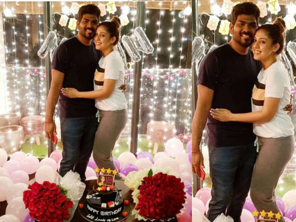 నయనతార బర్త్ డే బాష్