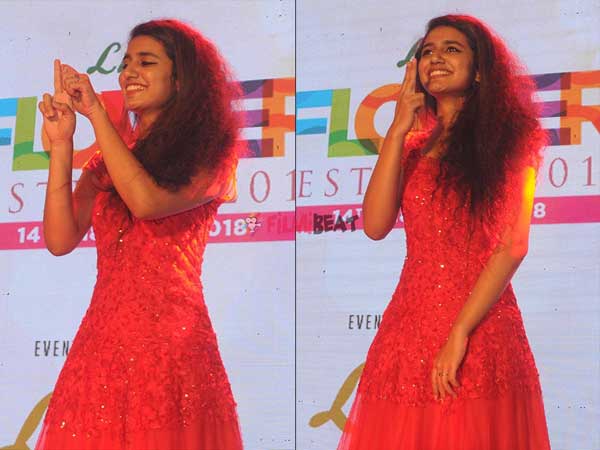 టాప్ హీరోలపై ప్రియా వారియర్ గురి