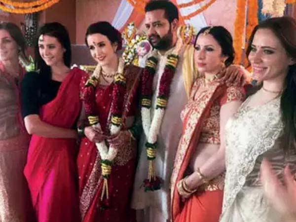 గతంలో ఇద్దరితో రాహుల్ మహాజన్ వివాహం