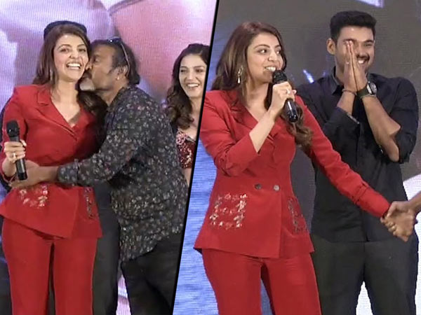 ఛోటాను రెచ్చగొట్టిన తమన్... పబ్లిగ్గా కాజల్కు ముద్దు, వార్నింగ్!