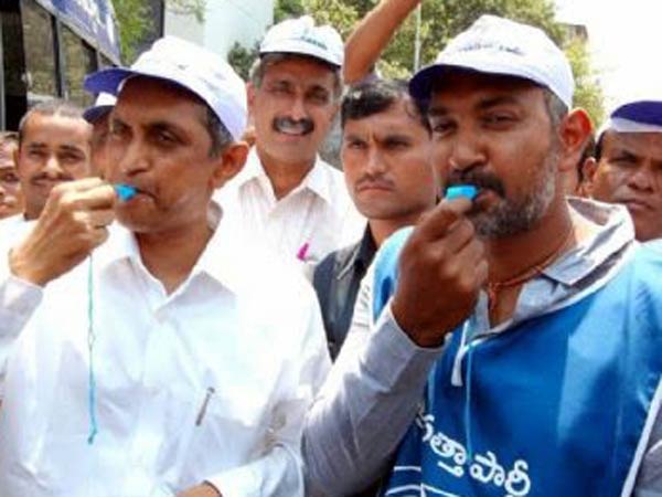 గతంలో లోక్‌సత్తా పార్టీతో