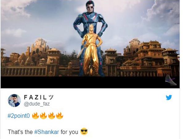  2.0: ఆ ట్వీట్ చూసి తెలుగు ఫ్యాన్స్‌కి మండుతోంది... ప్రభాస్ ఫ్యాన్స్ ఇలా!