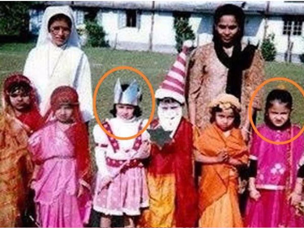 అనుష్క, సాక్షి చిన్ననాటి ఫోటో