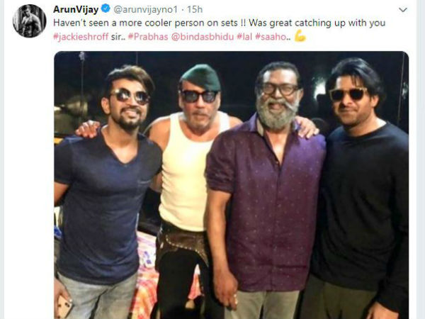 అరుణ్ విజయ్ షేర్ చేసిన ఫొటో ఇదే