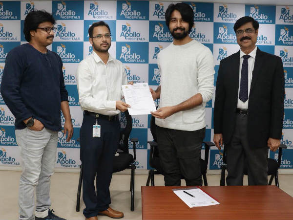 Chiranjeevi’s son-in-law Kalyaan Dhev Pledged to Donate his Organs