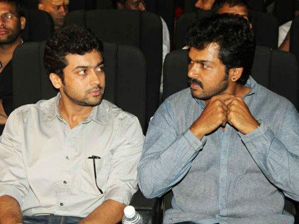 సూర్య, కార్తీ 