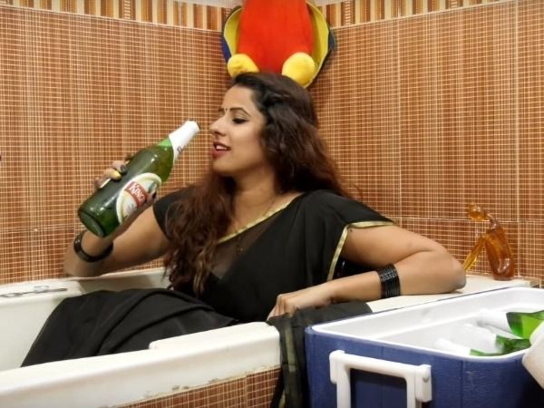 శ్రావ్యా రెడ్డి బీర్ ఛాలెంజ్