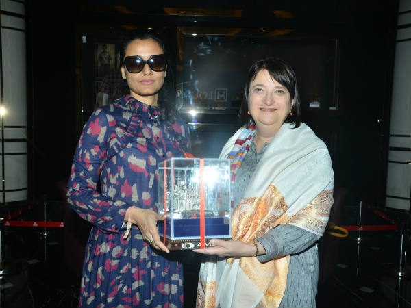 US Consulate General Katherine watched Anti-Trafficking Short Films in AMB Cinemas
