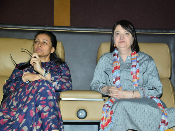 US Consulate General Katherine watched Anti-Trafficking Short Films in AMB Cinemas