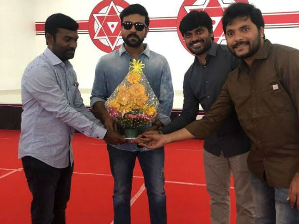 రామ్ చరణ్‌కు స్వాగతం