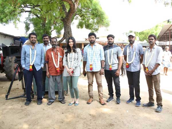 Finally Shruti Haasan starts her new movie with VIjay Sethupathi Finally Shruti Haasan starts her new movie with VIjay Sethupathi