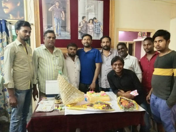 Hero Ram birthday celebrated in Ismart Shankar shooting in goa
