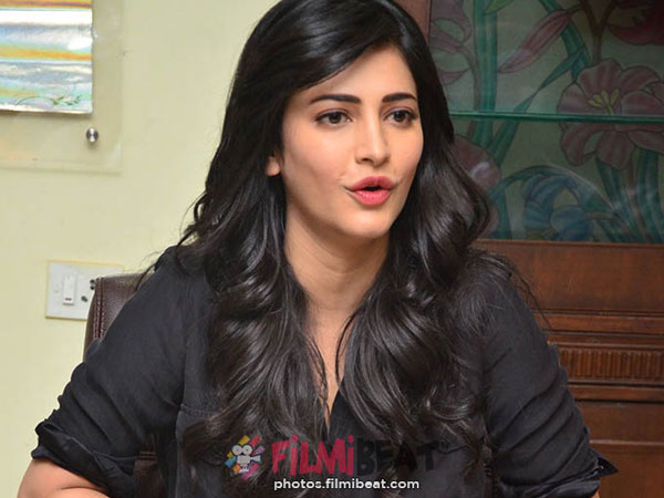 మీతో నటించడం గొప్ప అనుభూతి అని శృతిహాసన్