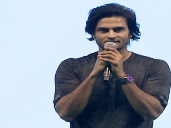 దర్శకుడు వంశీ నా చెడ్డీ బడ్డీ: సుధీర్ బాబు