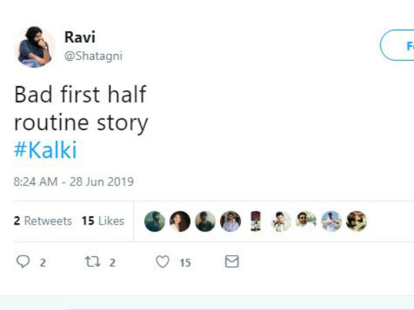 బ్యాడ్ ఫస్టాఫ్, రోటీన్ స్టోరీ