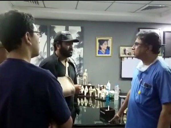 Sharwanand discharged from the hospital Sharwanand discharged from the hospital