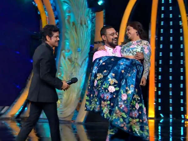  Varun Sandesh and His Wife Vithika Sheru Enters Into the Bigg Boss House