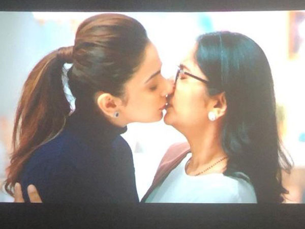 సోషల్ మీడియాను కుదిపేస్తున్న రకుల్ ప్రీత్ సింగ్, ఝాన్సీ ముద్దు సీన్!