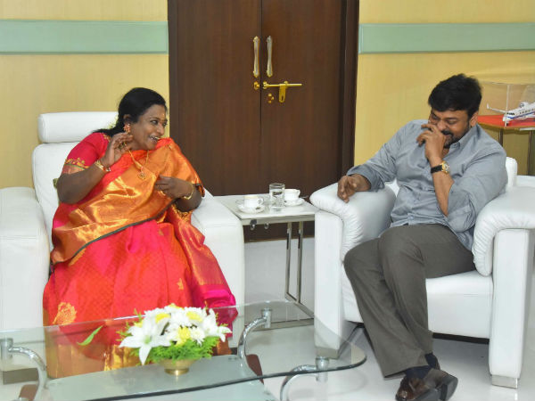 Chiranjeevi met with Telangana Governor Tamili sai