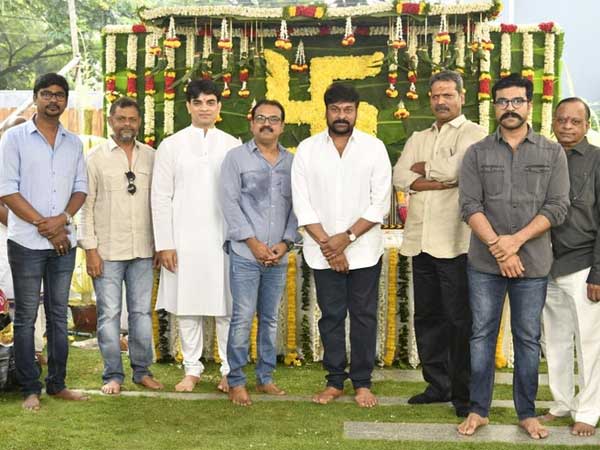 కొరటాల మూవీని ప్రారంభించిన చిరు..