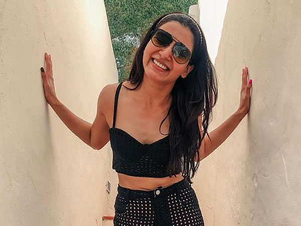 దాన్ని క్యాచ్ చేస్తూ సామ్..