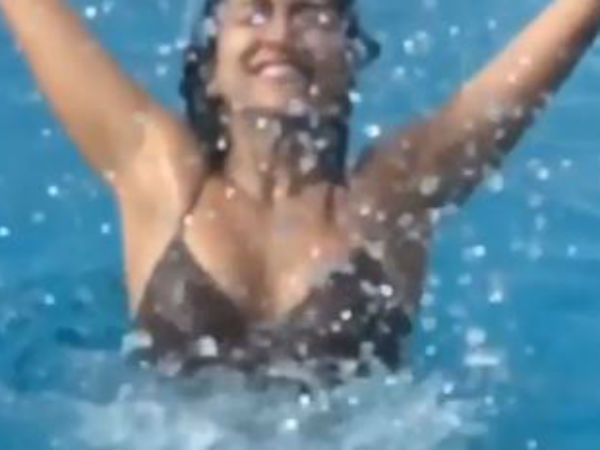 గతంలో చీకటి గుహలో.. ఇప్పుడు స్విమ్మింగ్ పూల్‌లో