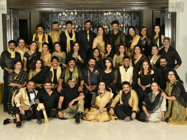 చిరంజీవి ఇంట్లో సీనియర్ హీరో హీరోయిన్లు.. మెగా మీట్