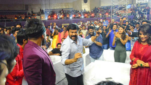 చిరంజీవి పాటకు డ్యాన్స్