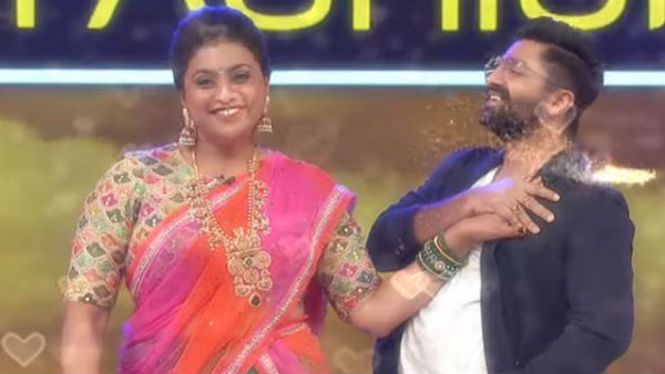 శేఖర్ మాస్టర్తో స్టెప్పులేసిన రోజా