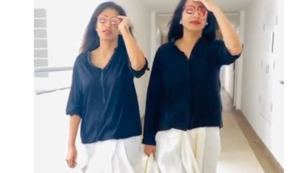 సురేఖా వాణి వీడియో వైరల్.. కూతురితో కలిసి హల్చల్.. పంచెకట్టులో షాకిచ్చిన నటి