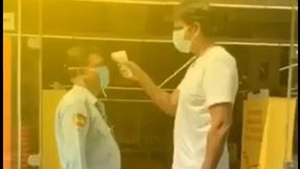 Ravi Babu Testing Security Guard At Shopping Mall Ravi Babu Testing Security Guard At Shopping Mall