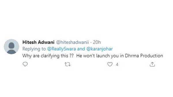 స్వరపై నెటిజన్స్ ఫైర్..