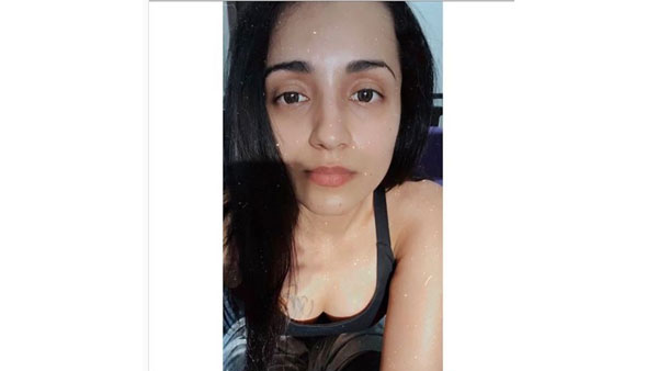 Trisha Krishnan workout Selfie Photo goes viral 