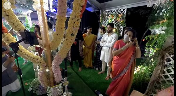 రానా, మిహిక పెళ్లిలో నాగచైతన్య